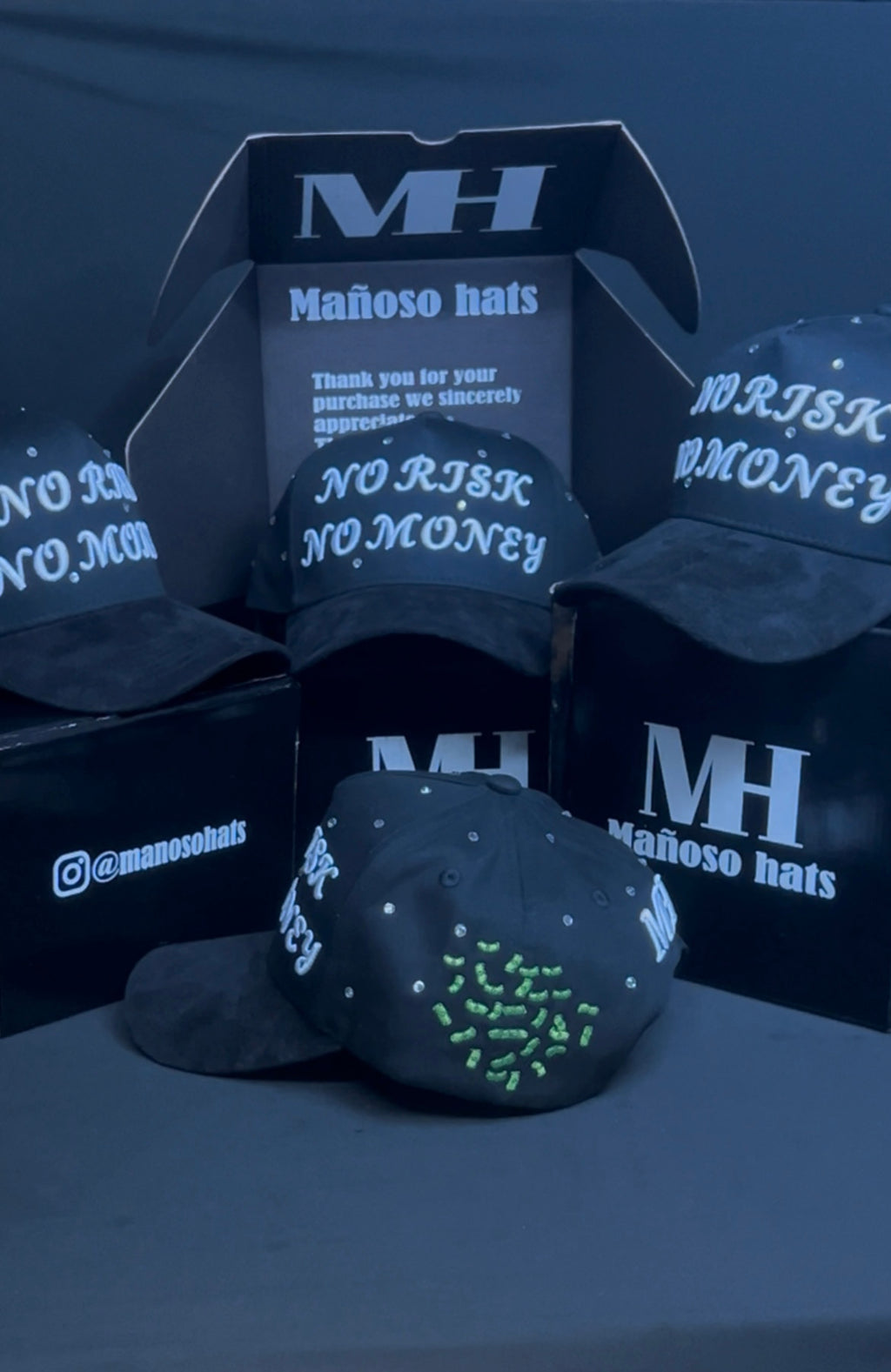 NO RISK NO MONEY HAT