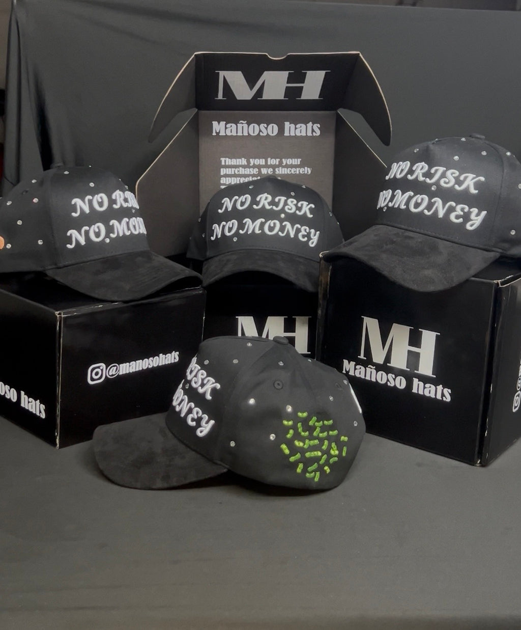 NO RISK NO MONEY HAT