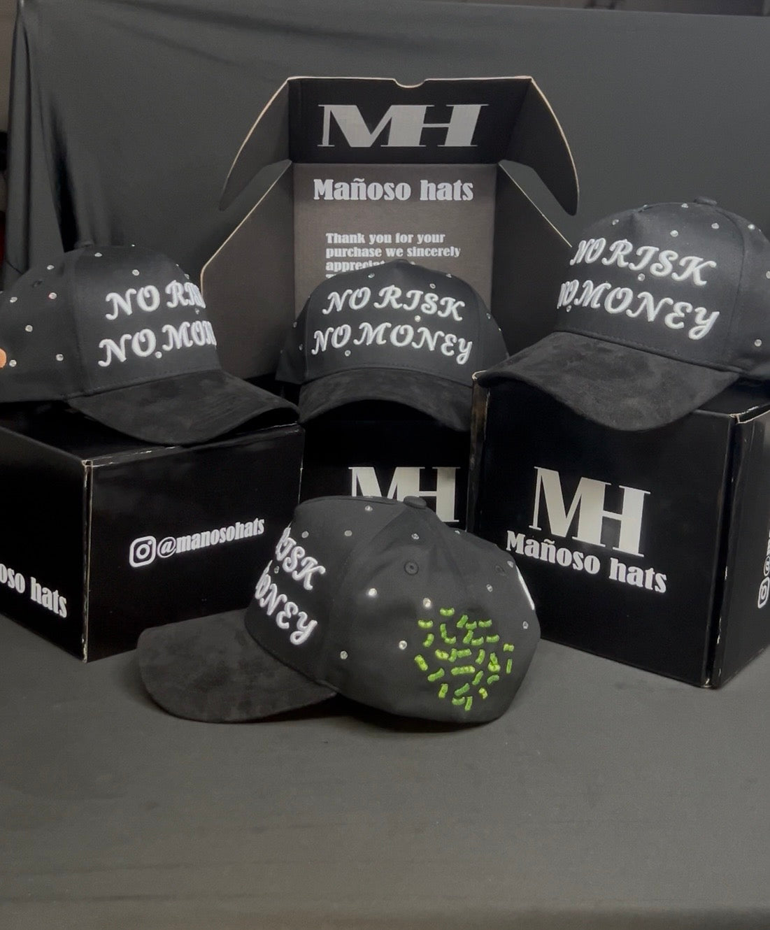 NO RISK NO MONEY HAT